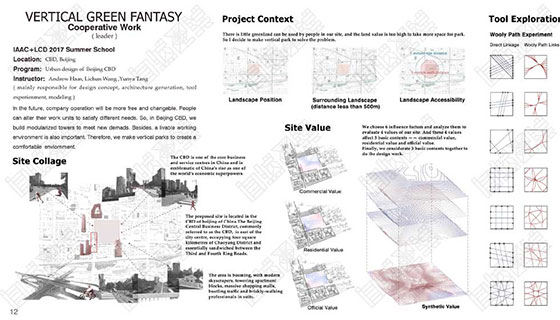 北京跨学科作品集辅导课程