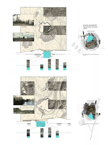 risd导师指点建筑作品集画图