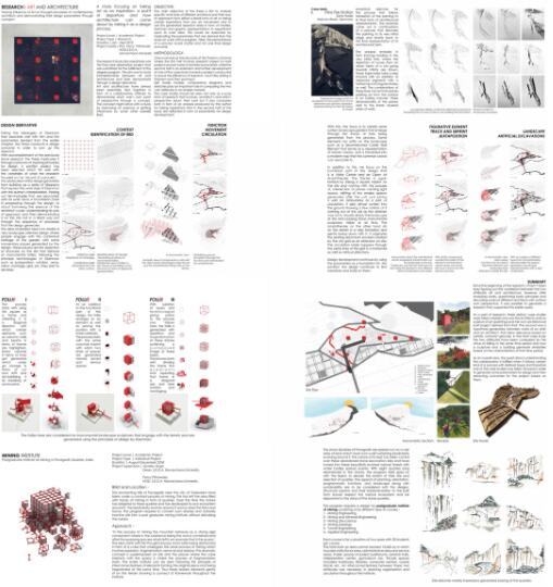 国外学生申请UCL Bartlett的作品集项目